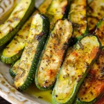 20 Minute Roasted Zucchini