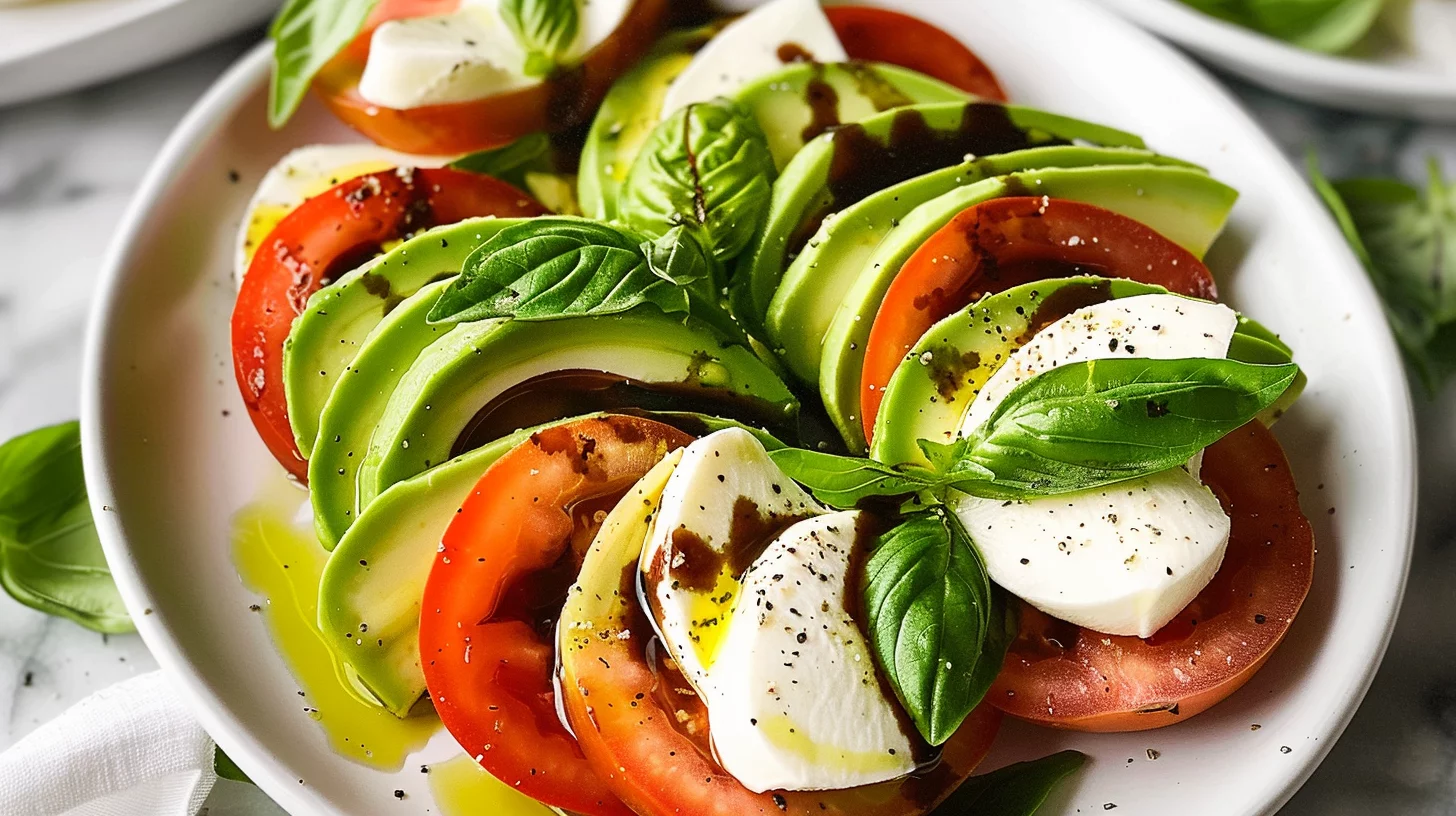 Avocado Caprese Salad