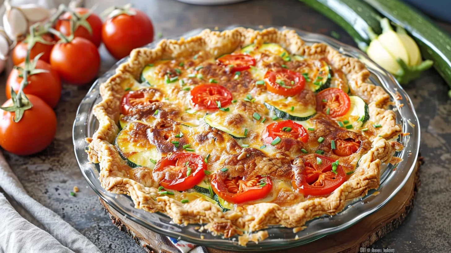 Bisquick Zucchini Pie