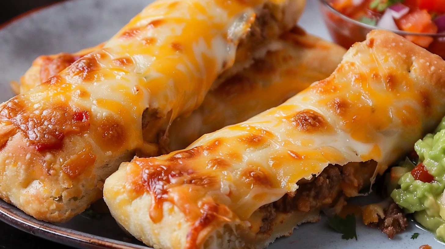 Cheesy Taco Breadsticks Snack