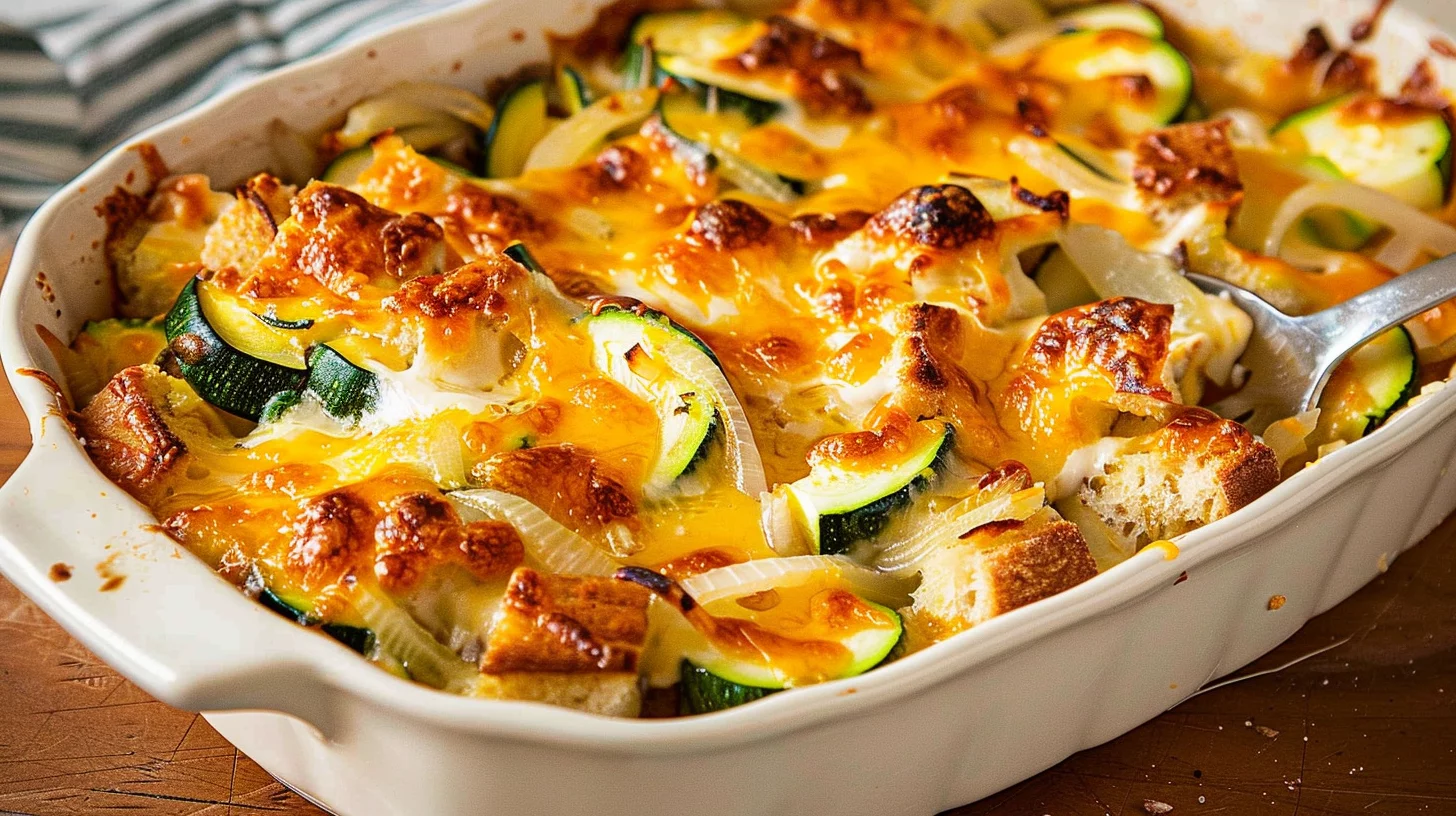 Cheesy Zucchini Casserole
