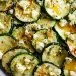 Cheesy Zucchini With Hot Honey