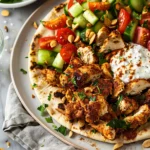 Chicken Shawarma Sheetpan Dinner