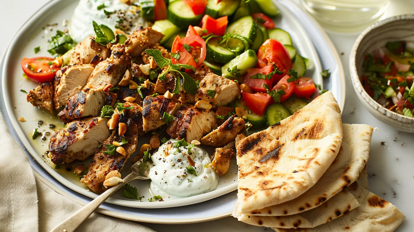 Chicken Shawarma Sheetpan Dinner