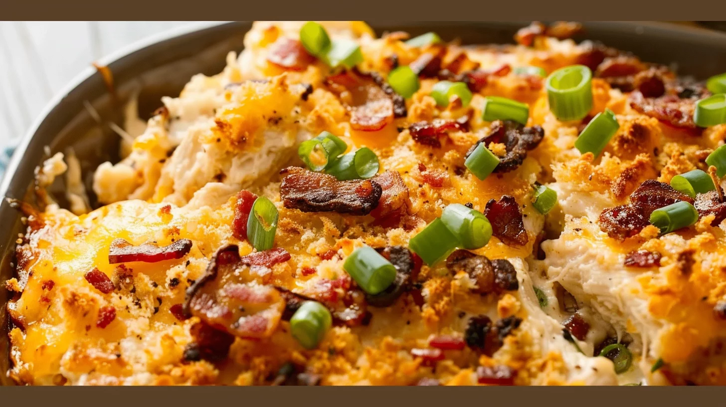 Crack Chicken Casserole