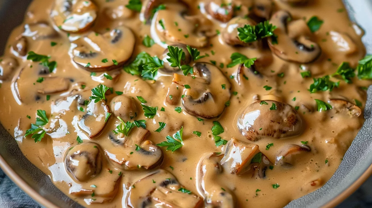Creamy Mushroom Sauce