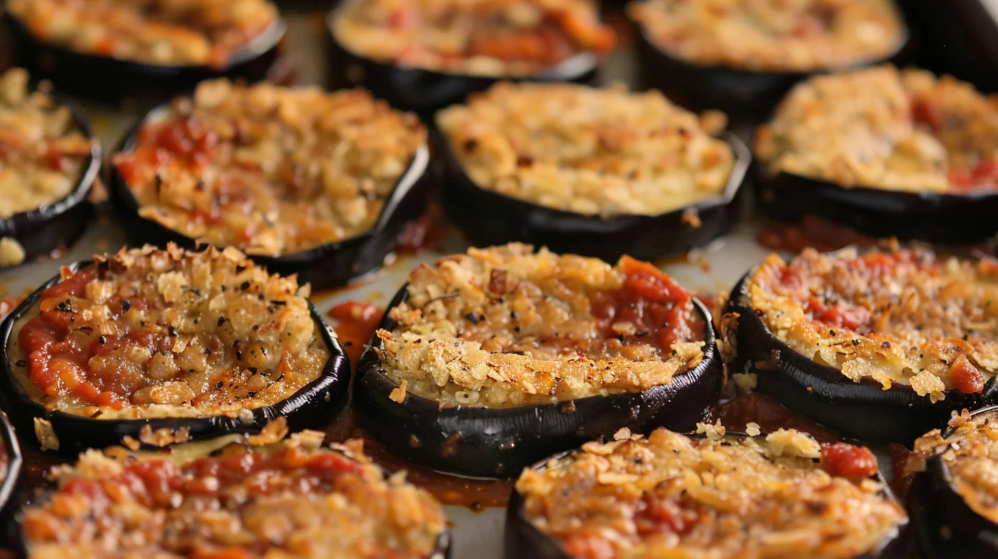 Crispy Baked Eggplant Rounds