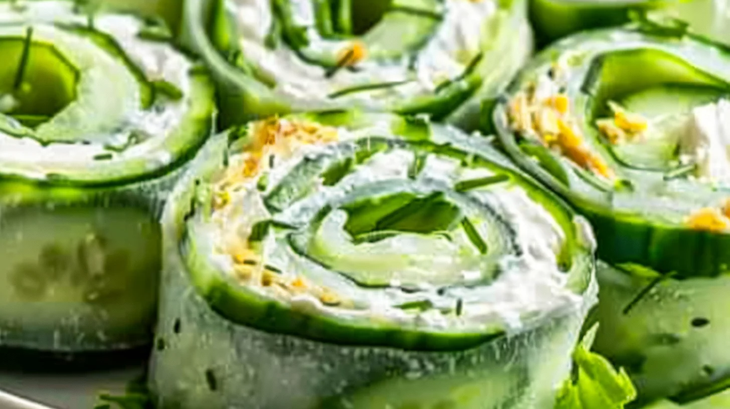 Cucumber Cottage Cheese Wraps