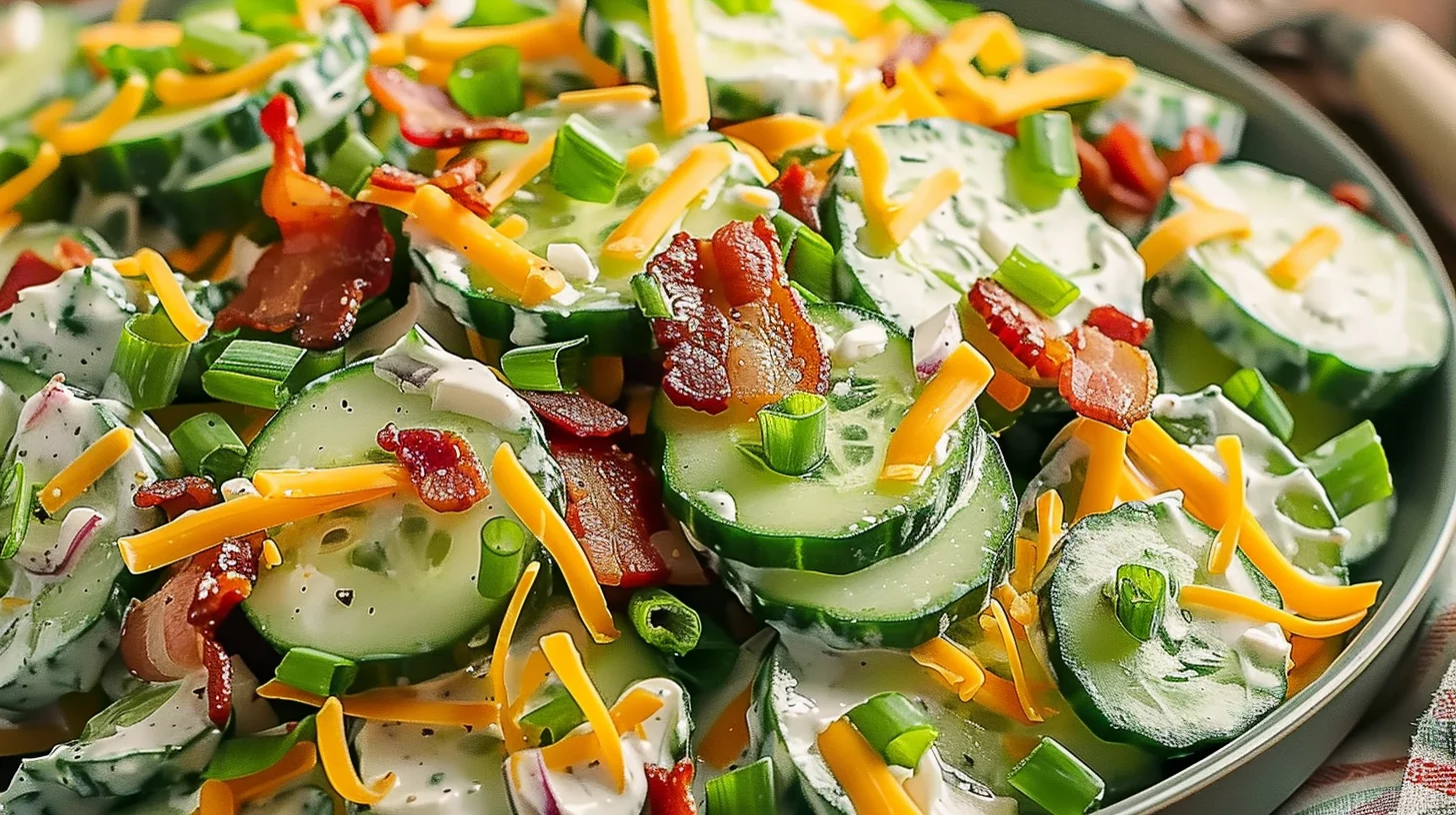 Cucumber Ranch Crack Salad