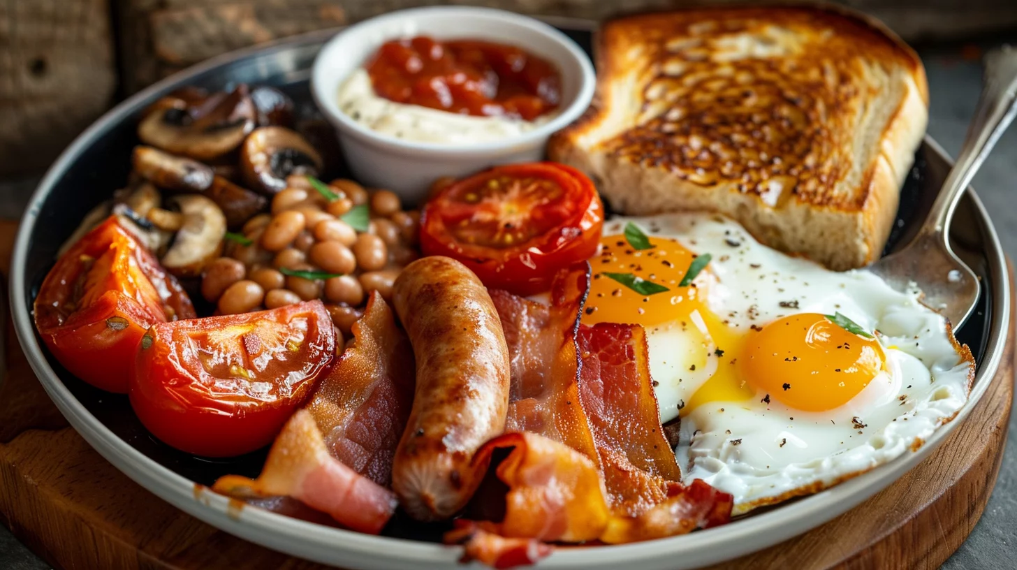 English Breakfast Plate