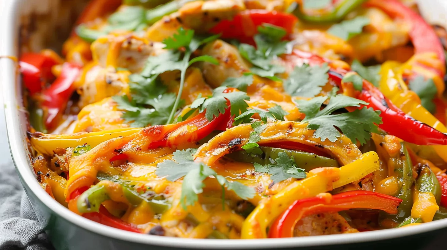 Fajita Chicken Casserole