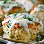 Garlic Parmesan Chicken Meatloaf