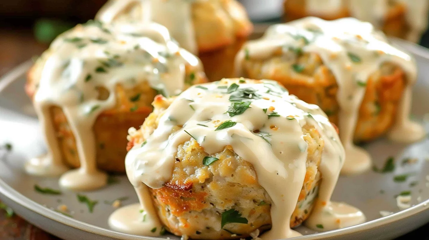 Garlic Parmesan Chicken Meatloaf