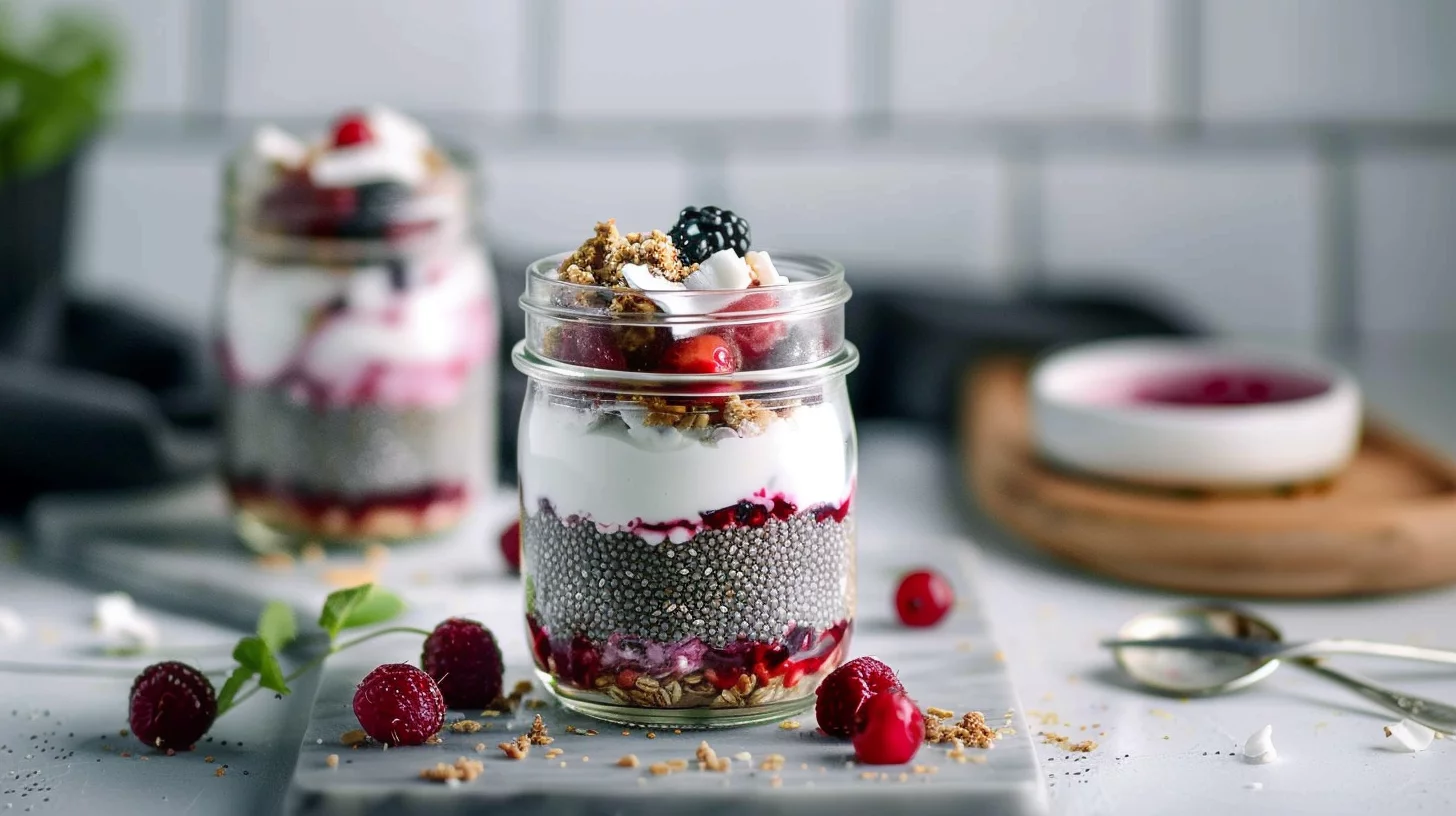 Greek Yogurt Berry Keto Parfait