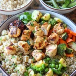 Grilled Chicken and Veggie Bowl