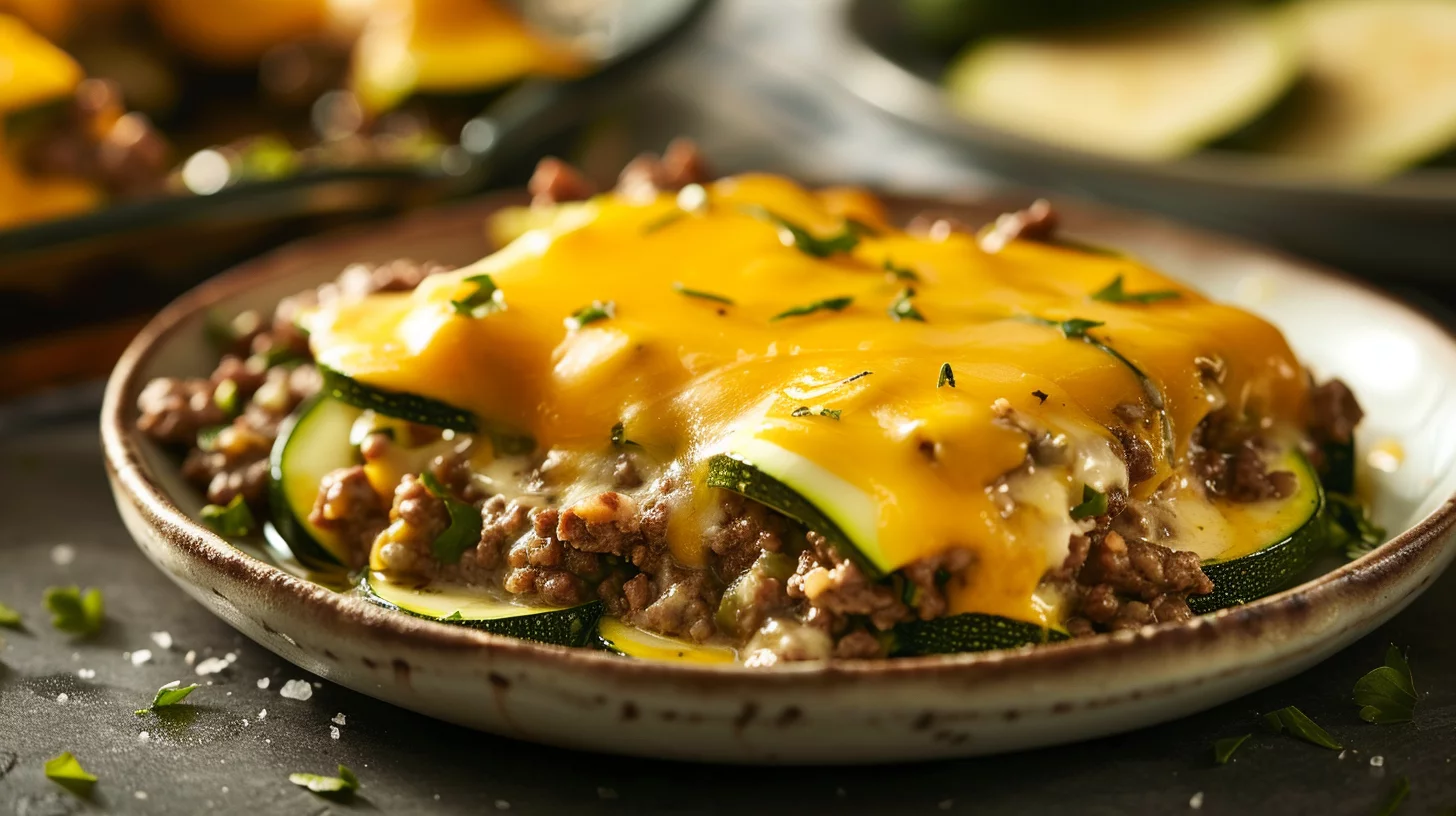 Hamburger Zucchini Casserole