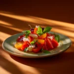High-Protein Tomato and Basil Salad