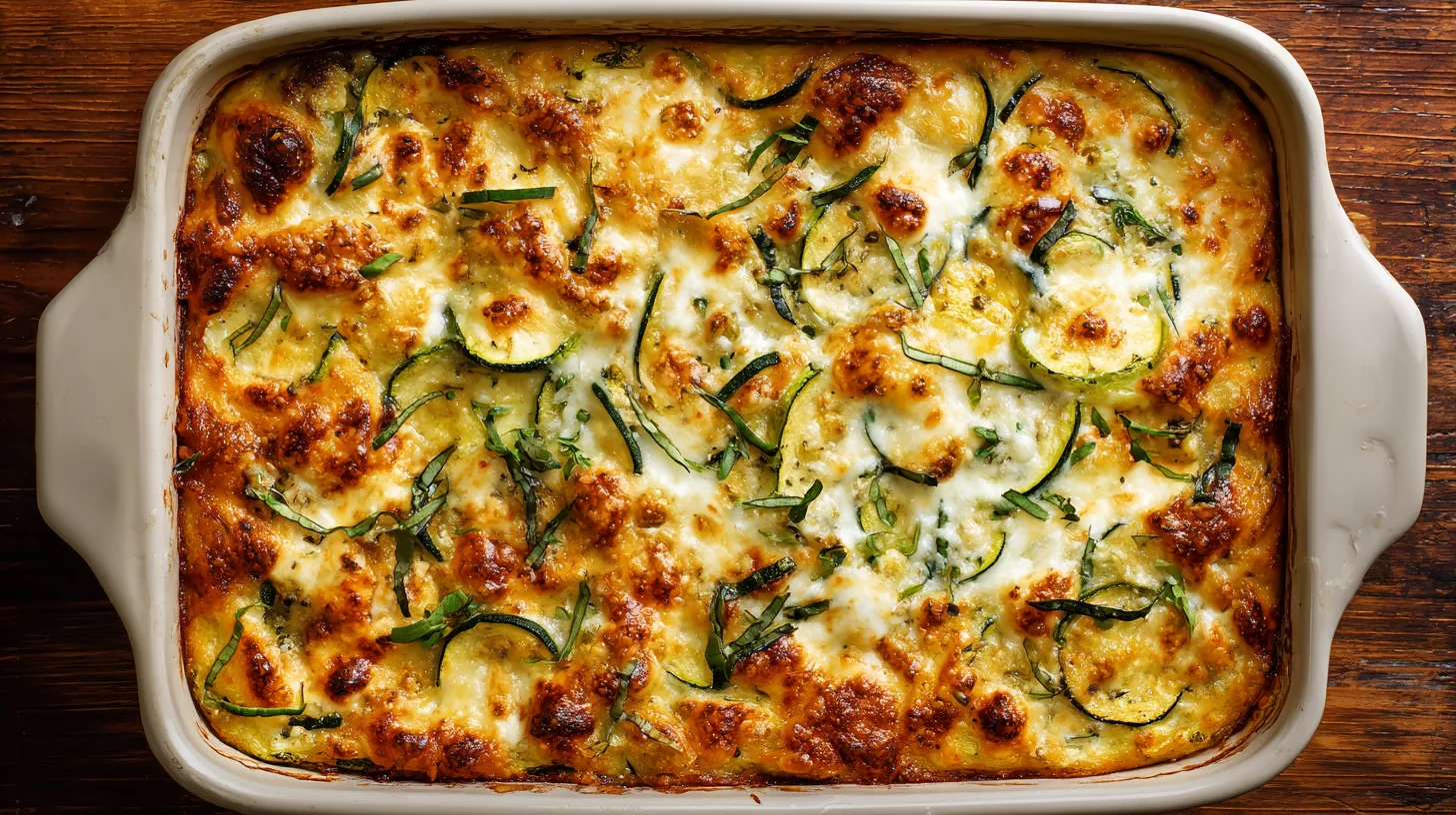 Highprotein Zucchini Casserole Recipe