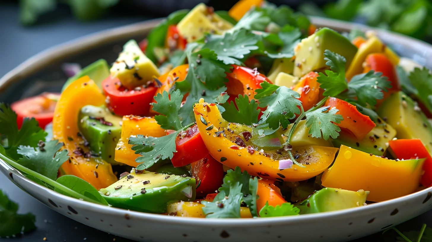 Hot Chili and Spice Leafy Bowls