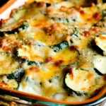 Irresistible Baked Zucchini and Cheese