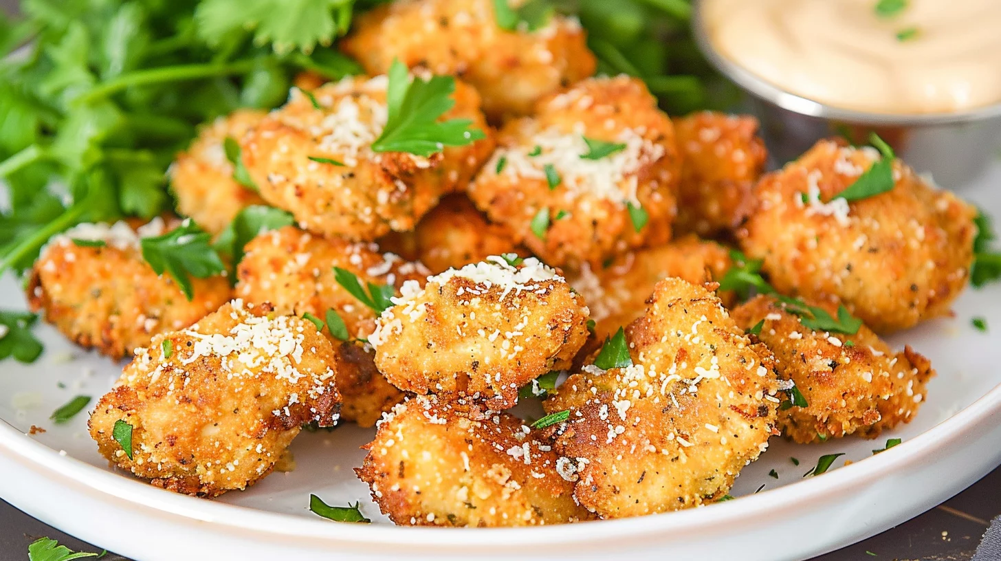 Keto Chicken Nuggets Airfried