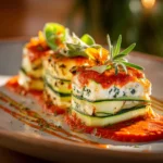 Layered Zucchini Ricotta Melts With Marinara