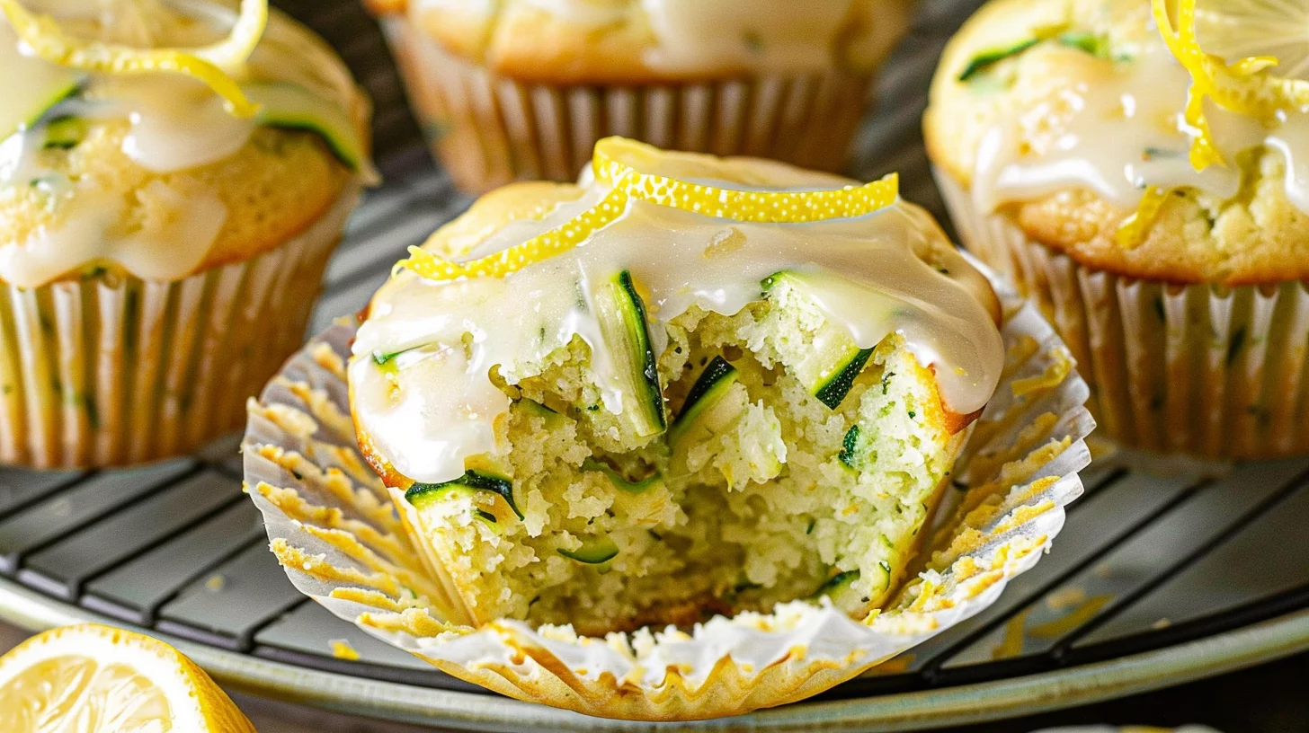 Lemon Zucchini Muffins
