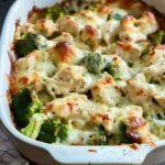 Lowcarb Chicken Alfredo Bake