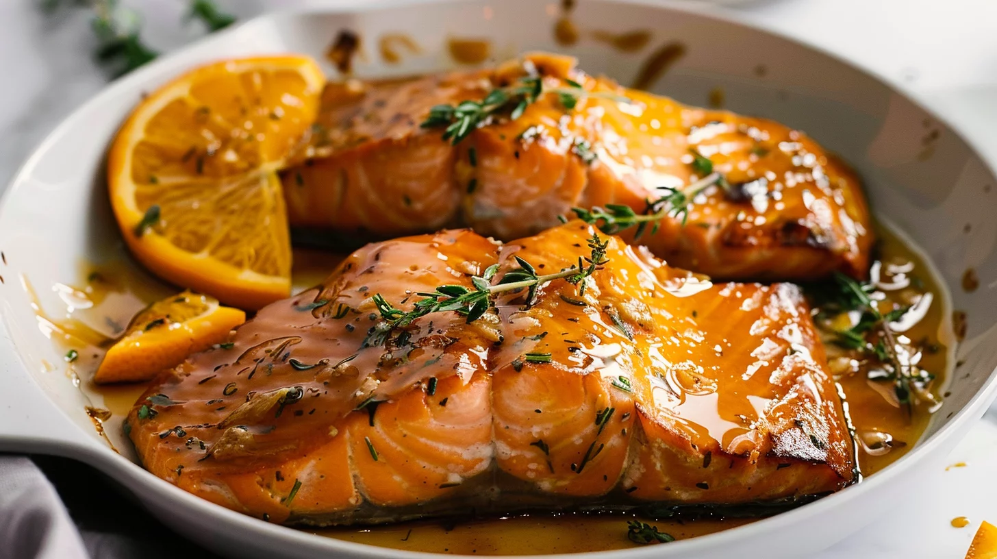 Orange Glazed Salmon