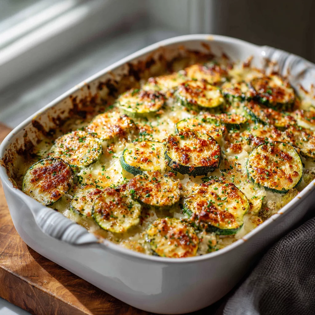 Savory Garden Zucchini Casserole