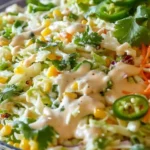 Spicy Jalapeño Corn Coleslaw