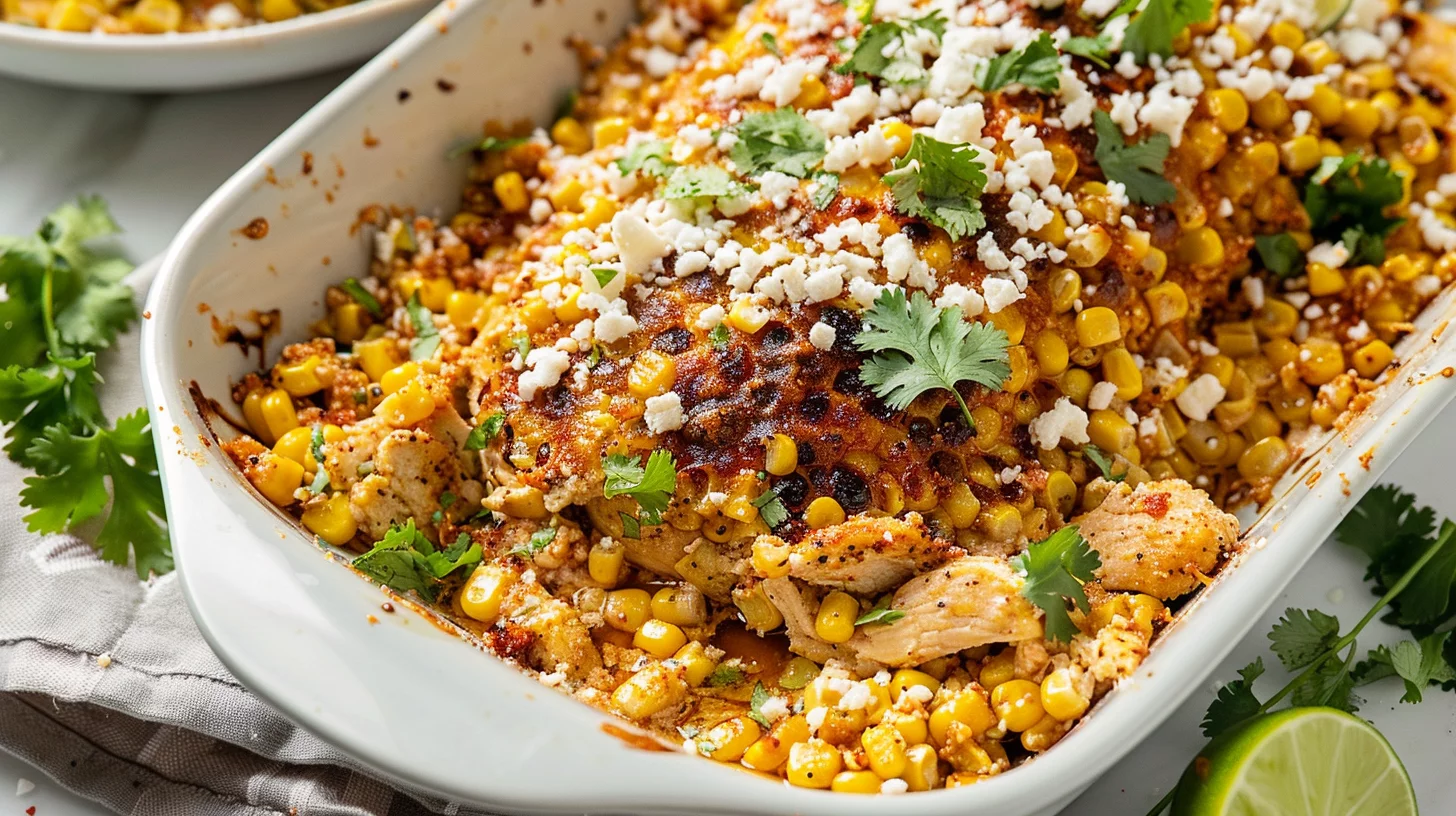 Street Corn Chicken Casserole