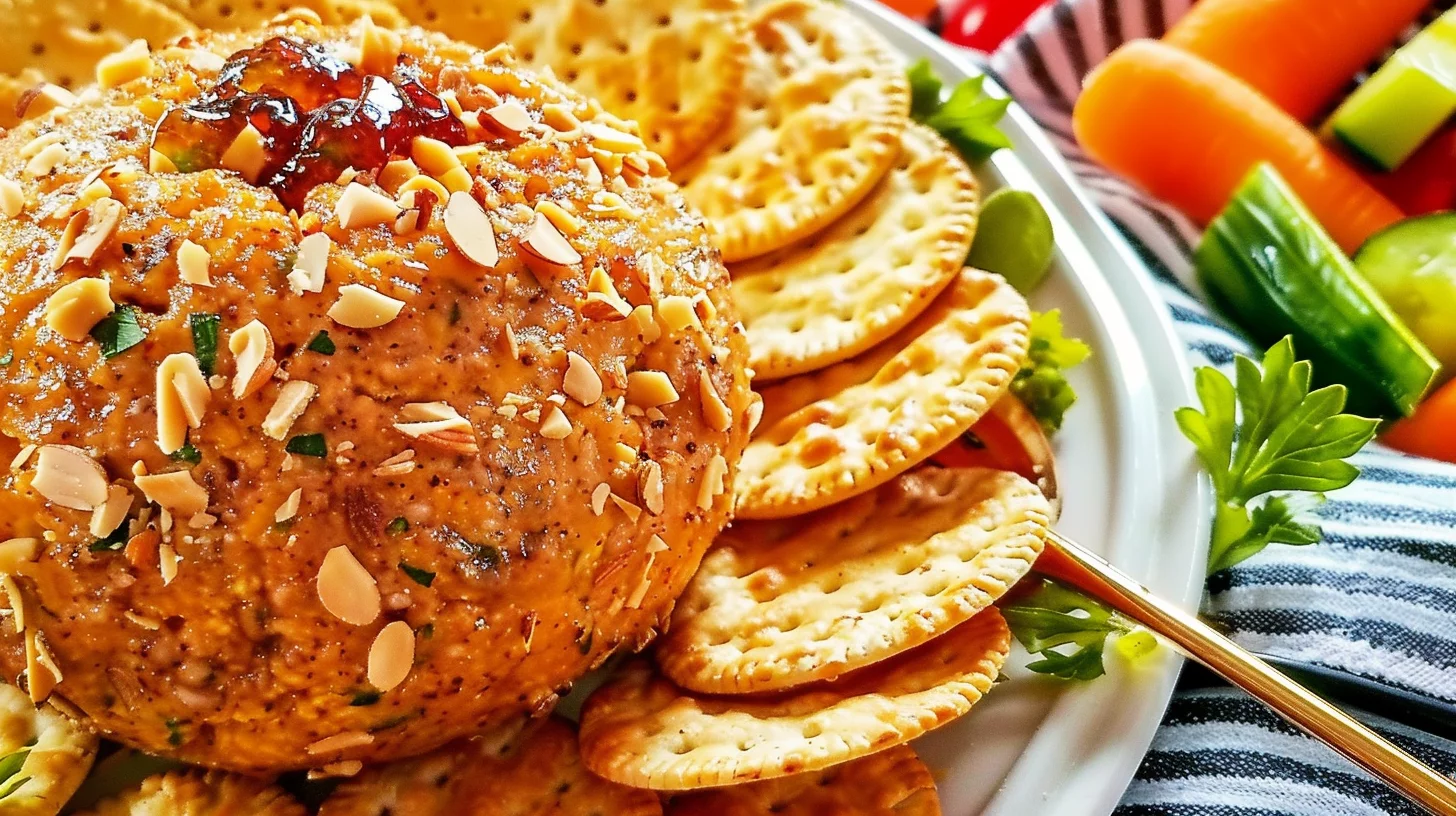 Sweet and Spicy Pepper Jelly Cheeseball Recipe