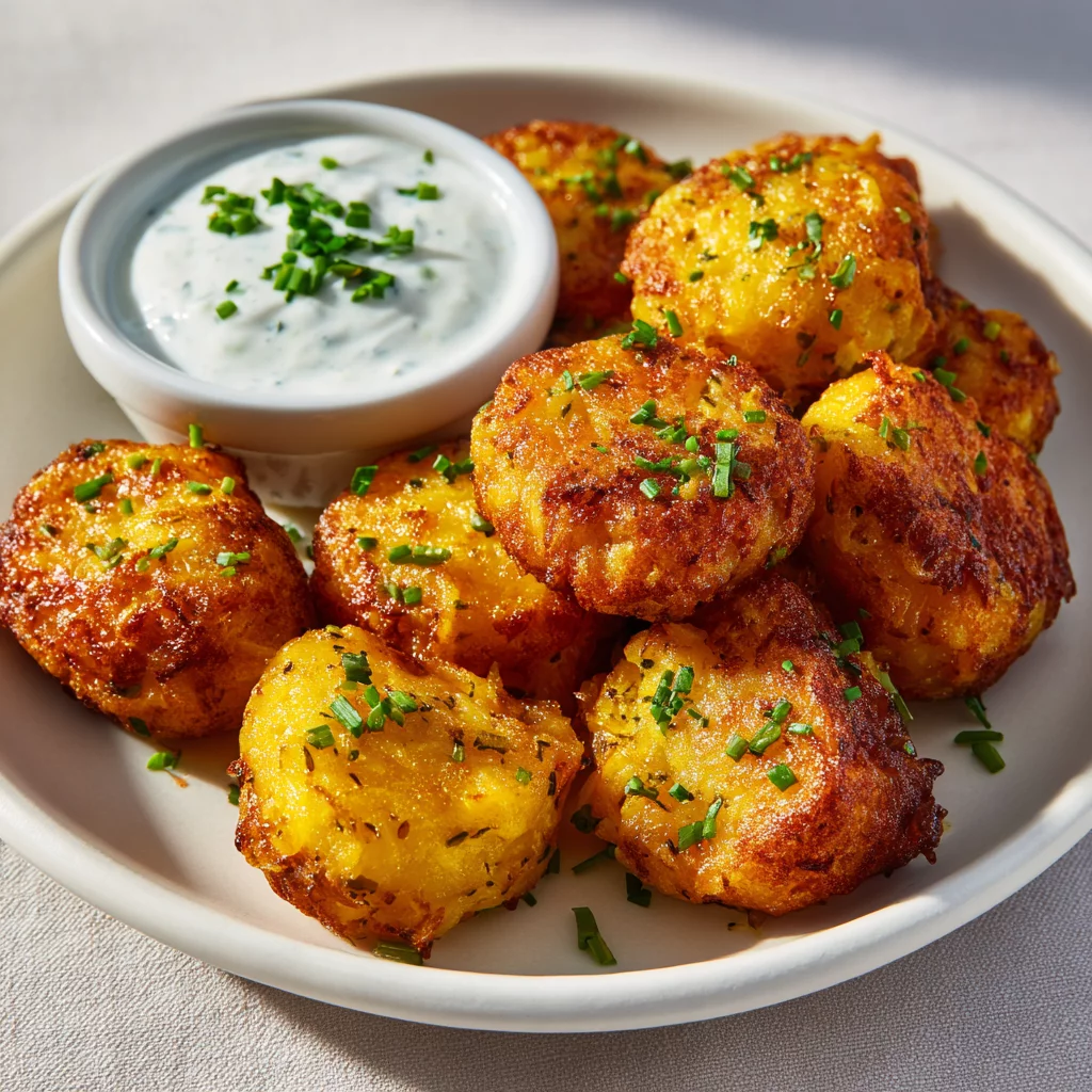 Yellow Squash Tots
