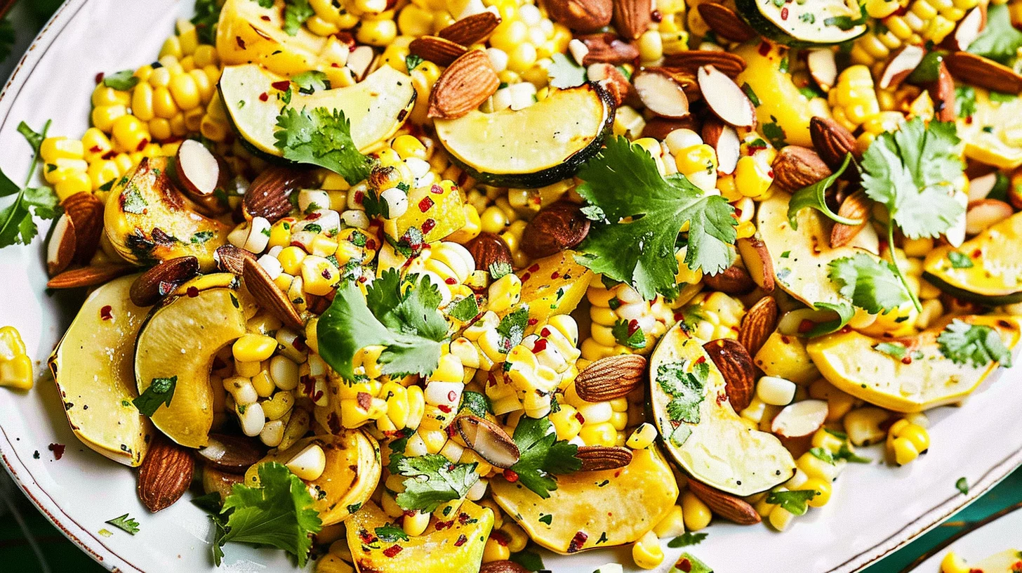 Zesty Corn-and-squash Salad