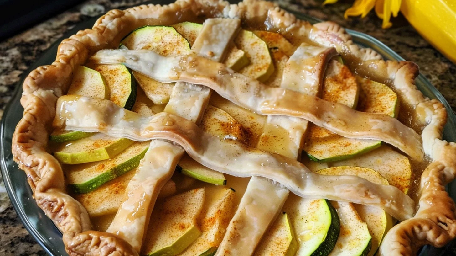 Zucchini Apple Pie