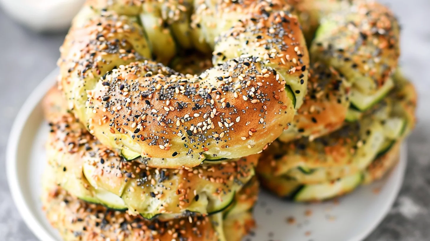 Zucchini Bagels