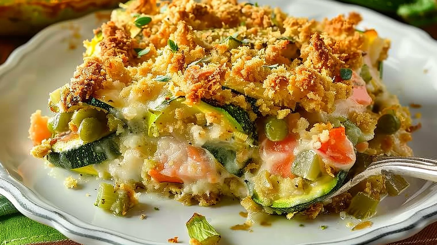 Zucchini Casserole With Stuffing Mix