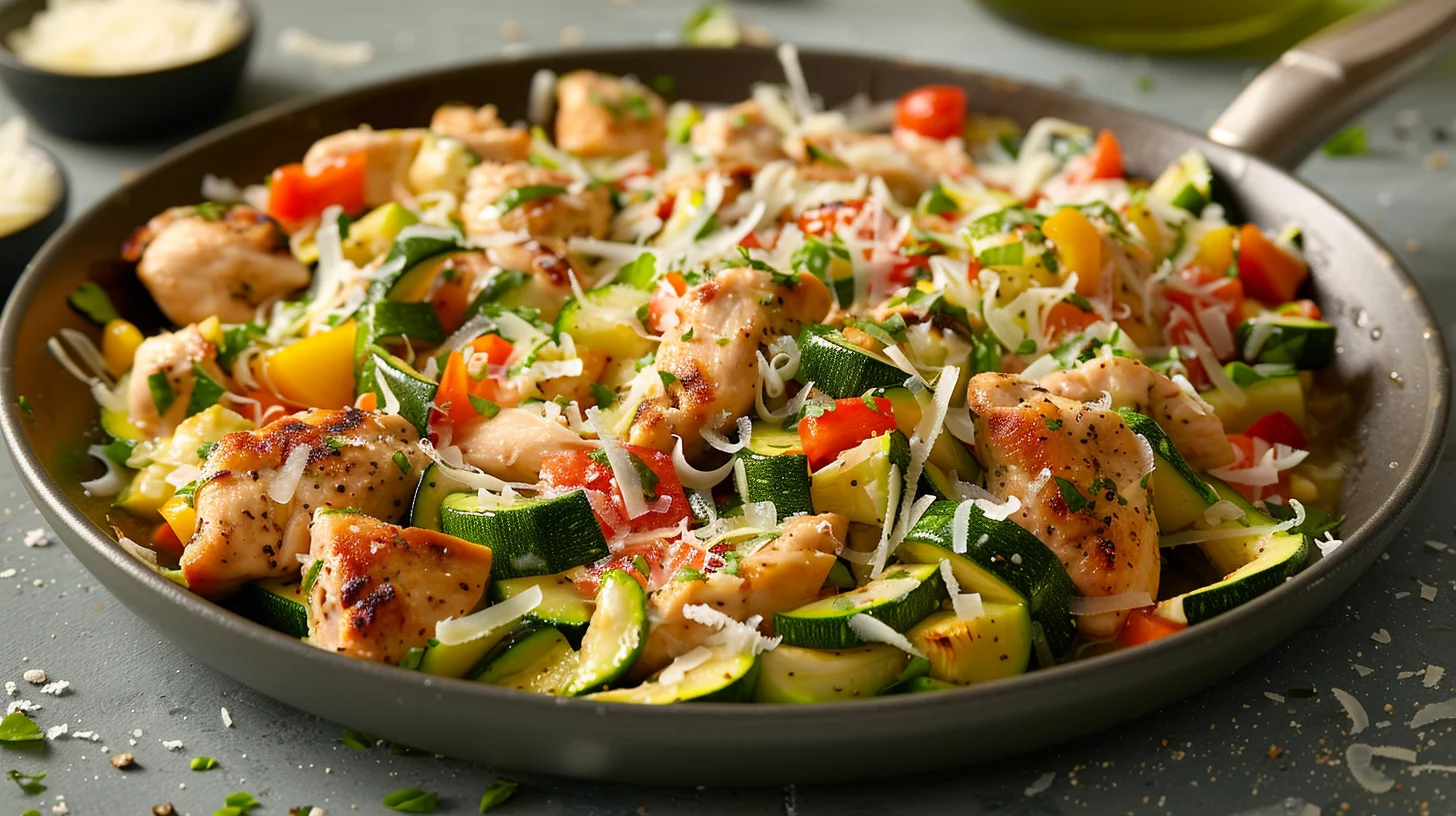 Zucchini Chicken Skillet Meals