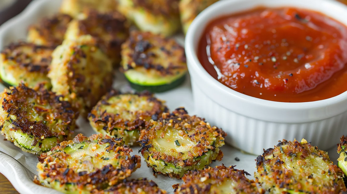 Zucchini Garlic Bites