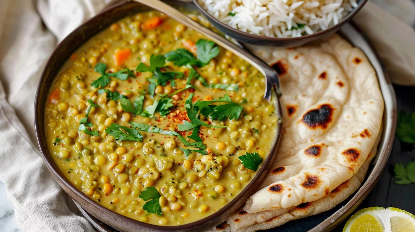 1 Pot Green Lentil Dal