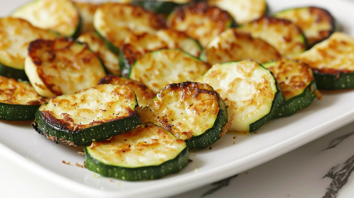 Air Fryer Halloumi Zucchini Chips