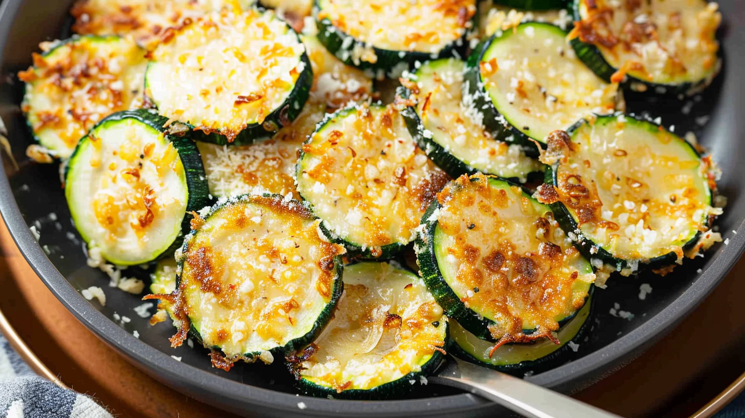 Air Fryer Zucchini With Parmesan