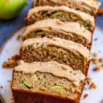Apple Zucchini Bread With Brown Sugar Frosting