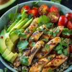 Avocado and Grilled Chicken Bowl