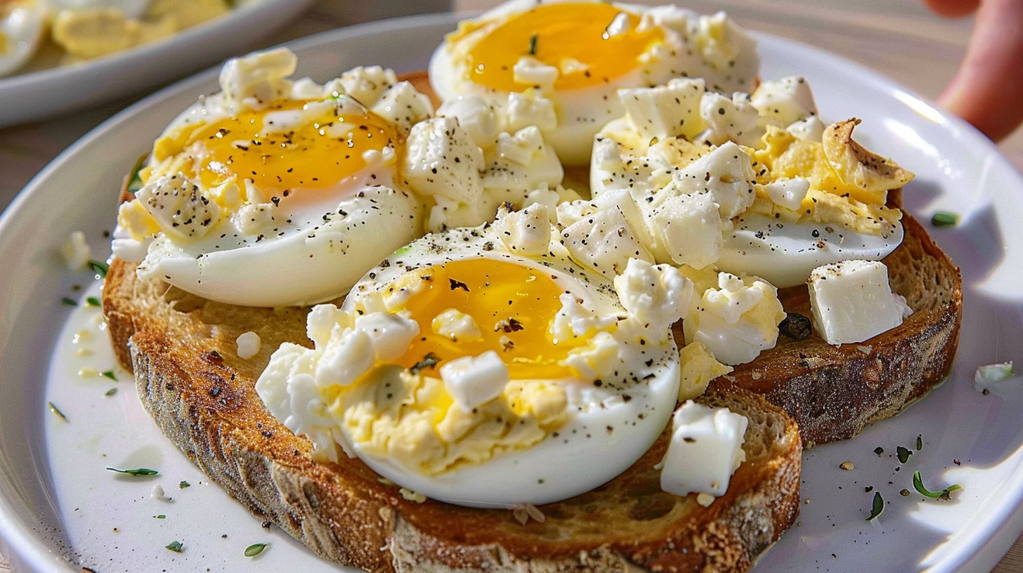 Baked Feta Eggs Recipe