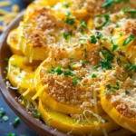 Baked Yellow Squash With Cheese