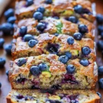 Blueberry Banana Zucchini Bread