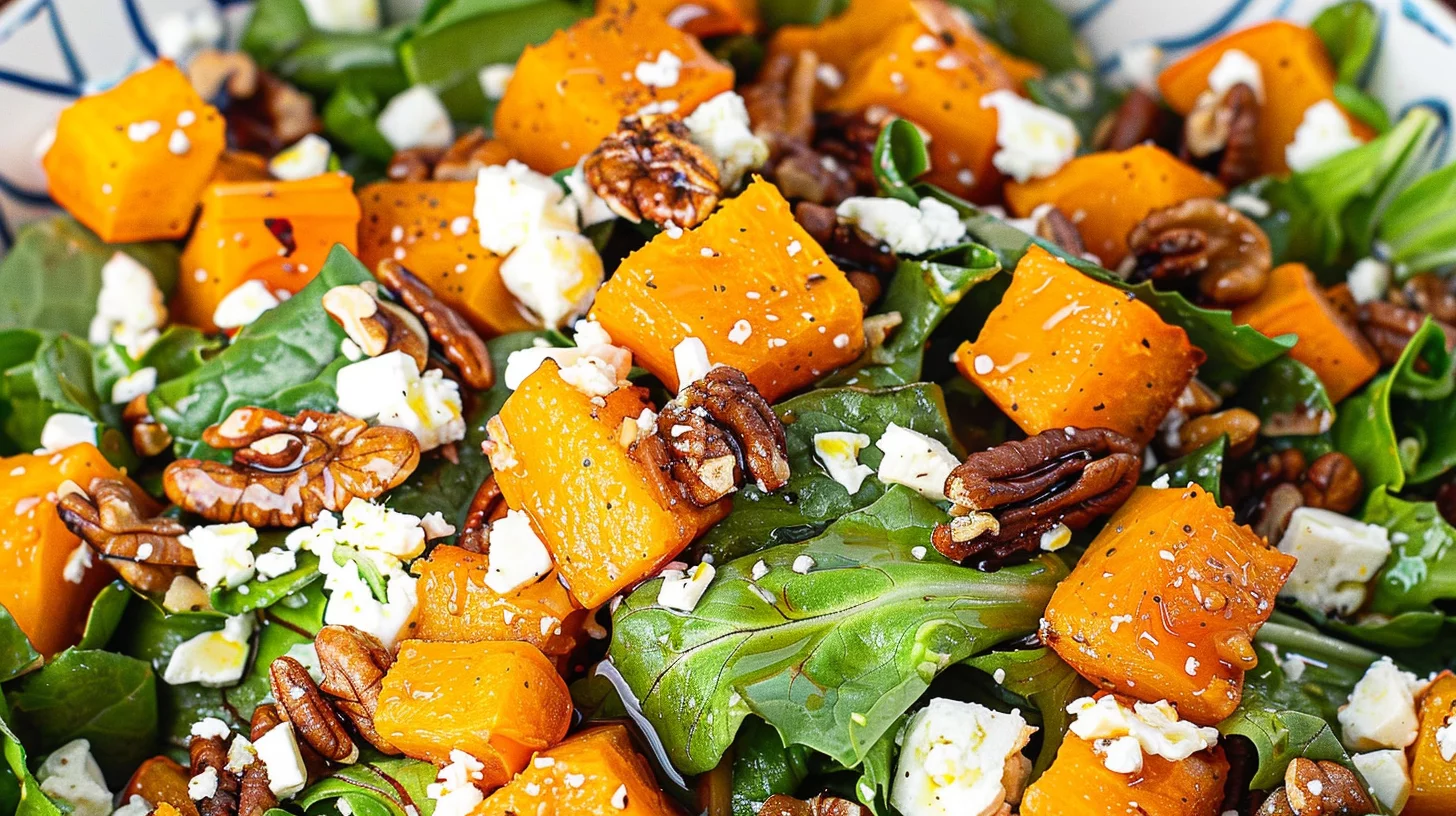Butternut Squash Feta Salad