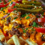Cheeseburger Baked Fries
